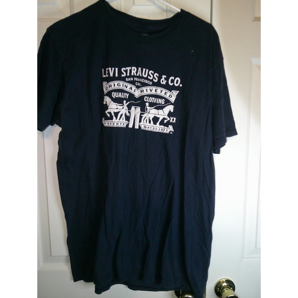Levi's Graphic T-Shirt Original Riveted Clothing‎ Tee XL